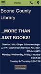 Mobile Screenshot of boonecountylibrary.org